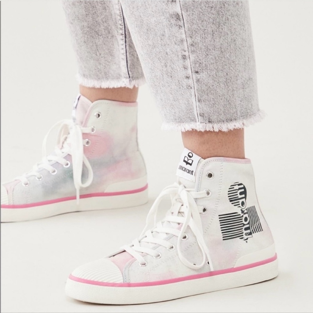 Isabel Marant Benkeen Tie-Dye Sneakers Like New